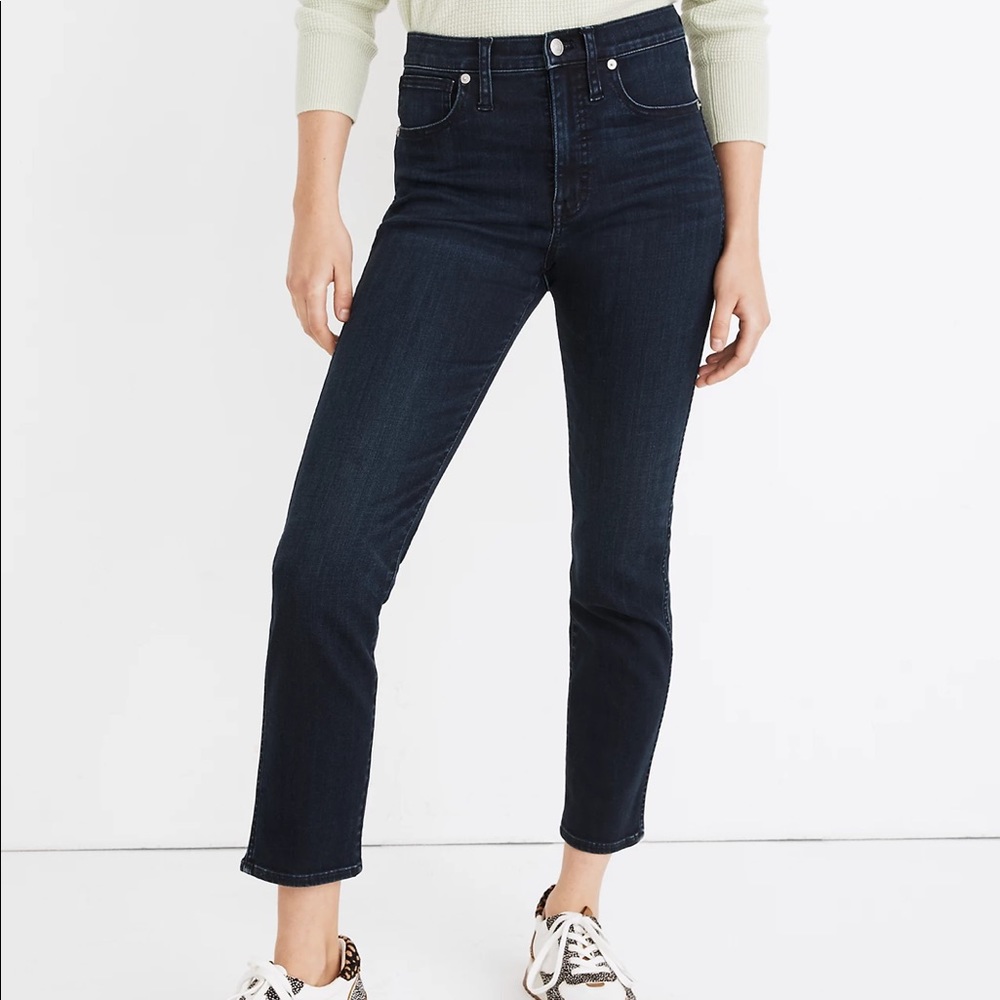 Madewell Stovepipe Jeans 33T in Macintosh Wash